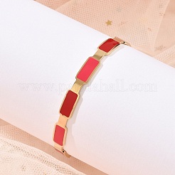 304 Stainless Steel Cuff Bangles for Women&nbsp;BJEW-Z087-10G