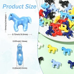 1Bag Handmade Porcelain Beads&nbsp;PORC-CJ0001-55