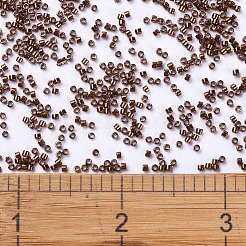 MIYUKIデリカビーズ  シリンダー  日本製シードビーズ  11/0  （db0461)亜鉛メッキ変色銅  1.3x1.6mm  穴：0.8mm  約2000PCS /ボトル  10 G /ボトル&nbsp;SEED-JP0008-DB0461