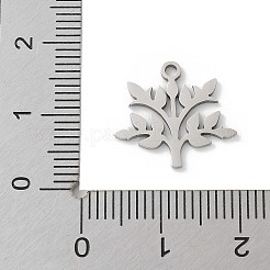 201 Stainless Steel Pendants&nbsp;STAS-S157-11P