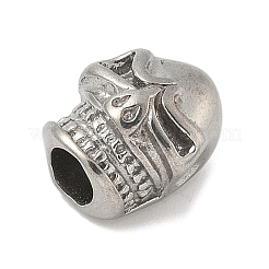 304 Stainless Steel European Beads&nbsp;STAS-S183-05B-P