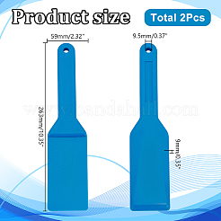 Plastic Spatula Painting Knife&nbsp;AJEW-WH0596-208