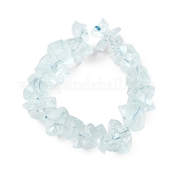Glass Imitation Aquamarine  Beads Strands&nbsp;G-I283-F29