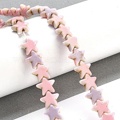 Baking Paint Synthetic Turquoise Beads Strands&nbsp;G-H060-07A