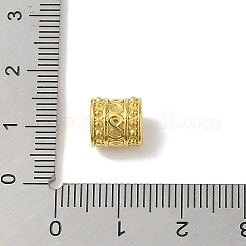 304ステンレススチールビーズ  無限の列  ゴールドカラー  8.5x8mm  穴：4mm&nbsp;STAS-Z058-03G-01