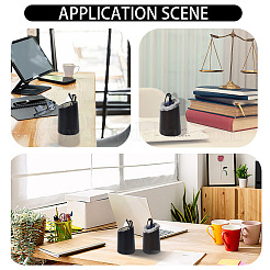 2Pcs 2 Colors PU Leather Eyeglasses Display Riser Stands&nbsp;ODIS-CN0001-05