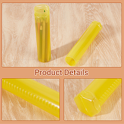 Portable Transparent PP Retractable Pen Holder&nbsp;AJEW-WH20020-655