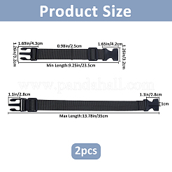 Nylon Multi-functional Outdoor Waist Bag Extension Strap&nbsp;AJEW-WH0609-815B