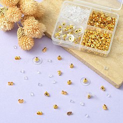 430Pcs 5 Style Iron & Plastic Ear Nuts&nbsp;IFIN-YW0003-03G