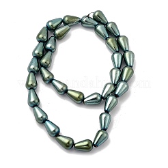 Electroplated Synthetic Magnetic Hematite Beads Strands&nbsp;G-H327-E01-01