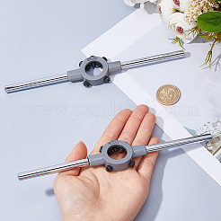 クロムバナジウム鋼ダイホルダーツールホルダー  ステンレス鋼色  207x37x11.5mm&nbsp;TOOL-WH0136-227