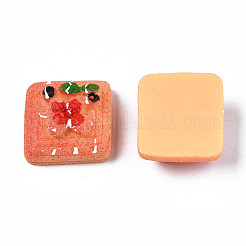 Opaque Epoxy Resin Cabochons&nbsp;CRES-S358-68