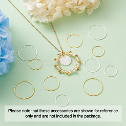 Brass Linking Rings&nbsp;KK-YS0001-03