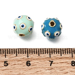 Brass Enamel Beads&nbsp;KK-CBA0E55-01A-G