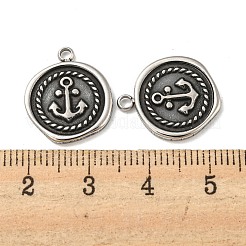 304 Stainless Steel Pendants&nbsp;STAS-L022-029AS