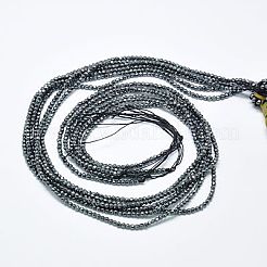 Synthetic Non-magnetic Synthetic Hematite Beads Strands&nbsp;G-J002-06F