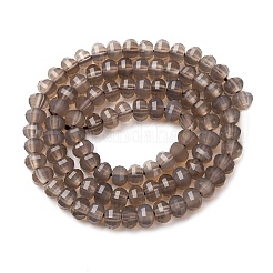 Natural Grey Agate Beads Strands&nbsp;G-P587-D04-01