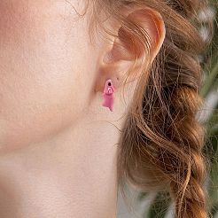 7Pair 7 Style Cute Animal Resin Stud Earrings&nbsp;EJEW-SZ0001-59