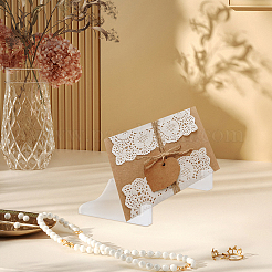 4Pcs Acrylic Stand Base for Photo Frame&nbsp;ODIS-CA0001-28A