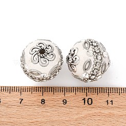 Resin Handmade Indonesia Beads&nbsp;IPDL-S054-010A-AS