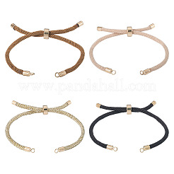 4Pcs 4Colors Polyester Cord Bracelet Making&nbsp;MAK-TA0001-43