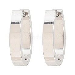 201 Stainless Steel Hoop Earrings&nbsp;EJEW-T056-03P-03