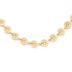 PVD Vacuum Plating 304 Stainless Steel Link Chain Necklaces&nbsp;NJEW-O123-05G