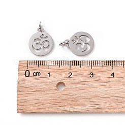 Non-Tarnish 304 Stainless Steel Charms&nbsp;STAS-Q201-T446S