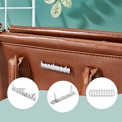 16Pcs Iron Bag Label Decorative Buckles&nbsp;IFIN-FH0011-96A-P