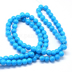 Baking Paint Glass Round Bead Strands&nbsp;DGLA-Q020-8mm-31