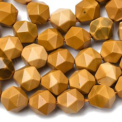 天然石モッカイトビーズ連売り  スターカットラウンドビーズ  多面カット  9~10x9~10x9~10mm  穴：1~1.4mm  約38~40個/連  14.88''（15.08''センチメートル）&nbsp;G-Z119-A07-03B