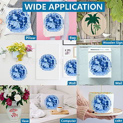 1 Set PET Hollow Out Drawing Painting Stencils&nbsp;DIY-MA0004-95