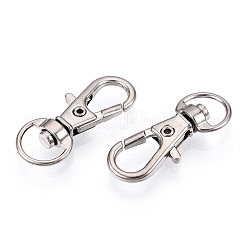 Alloy Swivel Lobster Claw Clasps&nbsp;FIND-T069-01A-P