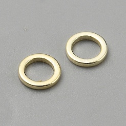 Brass Linking Rings&nbsp;KK-WH0056-75B-G