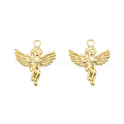 Ion Plating(IP) 201 Stainless Steel Pendants&nbsp;LS-STAS-N098-237LG