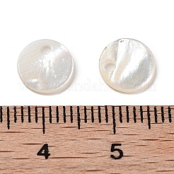 Natural White Shell Carved Pendants&nbsp;X-SSHEL-D084-01A