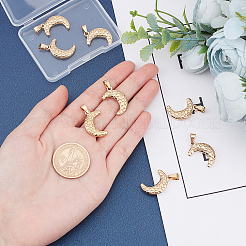 10Pcs 304 Stainless Steel Pendants&nbsp;STAS-UN0028-72