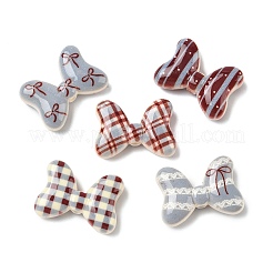Printed Opaque Acrylic Beads&nbsp;OACR-I027-01A-02
