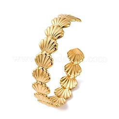 304 Stainless Steel Cuff Bangles for Women&nbsp;BJEW-F491-01G-04