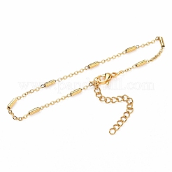 Ion Plating(IP) 304 Stainless Steel Cable Chain Bracelets&nbsp;BJEW-JB05655