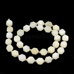 Natural White Moonstone Beads Strands&nbsp;G-O201B-92