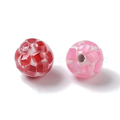 Colorful Craft Shell Half Drilled Beads&nbsp;BSHE-D001-01C