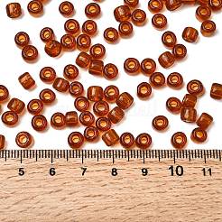 トーホー 3/0ラウンドビーズ  日本製シードビーズ  （透明ルートビア423)個  5.5mm  穴：1.9mm  約60個/10g&nbsp;X-SEED-TR03-0423