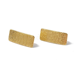 Ion Plating(IP) 304 Stainless Steel Stud Earrings&nbsp;EJEW-I284-23G