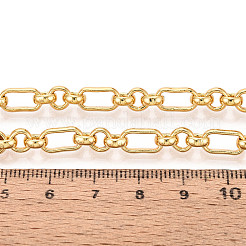 Brass Oval Link Chains&nbsp;CHC-T018-45G