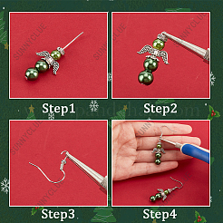DIY Christmas Fairy Earring Making Kit&nbsp;DIY-SC0022-83
