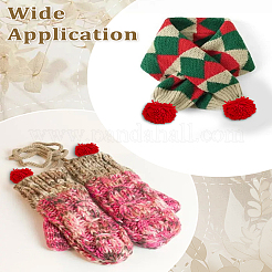 4Pcs DIY Doll Craft Polyester Pom Pom Ball&nbsp;DIY-LP0005-34A