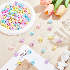 200Pcs Opaque Acrylic Beads&nbsp;OACR-HY0001-28
