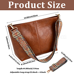 PU Leather Shoulder Bags with Ethic Bag Starp&nbsp;AJEW-WH20816-217