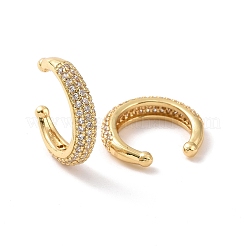 Clear Cubic Zirconia Cuff Earrings&nbsp;EJEW-G332-01G